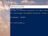 The serial number in PowerShell