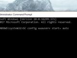 Running the commands in Command Prompt