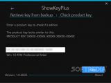 Check a product key to find out the associated Windows and OEM info using ShowKeyPlus