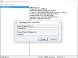 Change Windows registered information using Magical Jelly Bean Keyfinder (admin rights are required)