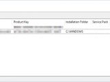 Recover your Windows Product Key using ProduKey