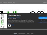 LibreOffice Vanilla in the Microsoft Store