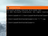 Renaming files in Command Prompt