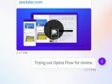 Opera Touch for Android with Flow