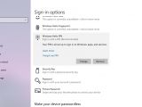 Setting up a PIN in Windows 10