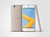 HTC One A9s gold variant side view