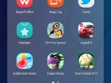 Huawei Honor 6 Plus, Top apps section