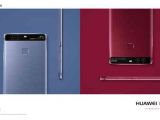 New Red and Blue color variants for Huawei P9