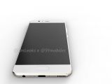 Huawei P10 render showing physical home button