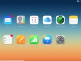 iCloud Beta displayed on a Mac