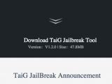 TaiG download and announcement