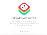 WatchKit marketing page