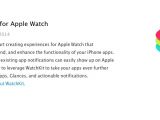 Announcement on Apple's developer portal