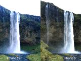 Dyamic range test, comparison between iPhone 6 and iPhone 5s