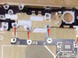 iPhone 6 Logic Board in rear-shell case