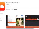 Soundcloud app on the App Store