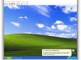 Windows XP is successfully installed with Microsoft Hyper-V