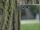 The Sony Xperia XZ Premium with a mirror look
