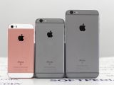 iPhone SE, iPhone 6s, and iPhone 6s Plus back view