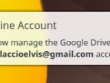 Google Drive activated