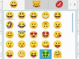 Emoji selector