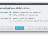 System Settings' improved Workspace page