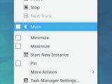 Muting from Panel Task Manager