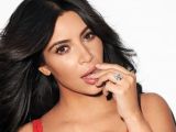 Reality star Kim Kardashian is still promoting her book of selfies, "Selfish"