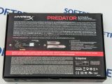 HyperX Predator PCIe: outer box back