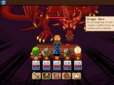 Knights of Pen and Paper 2: Here Be Dragons dragon in action