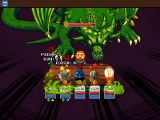 Knights of Pen and Paper 2: Here Be Dragons green attack