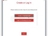 Create a new account in LastPass