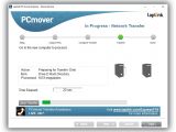 In PCmover Express, prepare the second PC for performing a transfer