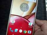 Front view of Moto M