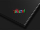 Lenovo retro ThinkPad with colorful logo