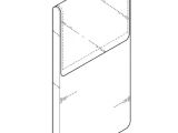 Folded upper display in LG patent