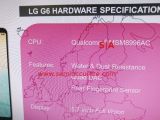 LG G6 alleged slide from CES