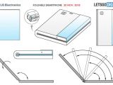 LG foldable smartphone patent sketch