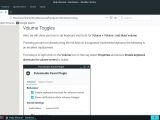 Volume toggle tutorial