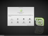 Linux Mint 18 Beta Cinnamon with Welcome Screen