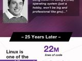 Linux kernel infographic