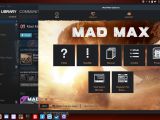 Mad Max welcome screen by Feral Interactive