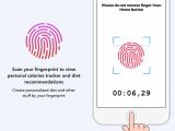 Fingerprint scanner screens