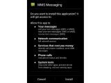 MMS Messaging app that delivers Mazar BOT