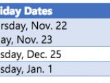 App submission deadlines for the 2018 holiday season