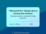 Microsoft Pix app in action