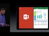 MS Office at Apple event