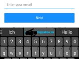 SwiftKey showing typing suggestions for email addresses users haven't seen before