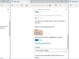 How to view saved passwords and set the default search engine from Bing to something else in Microsoft Edge