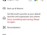 Microsoft Launcher 4.7.5